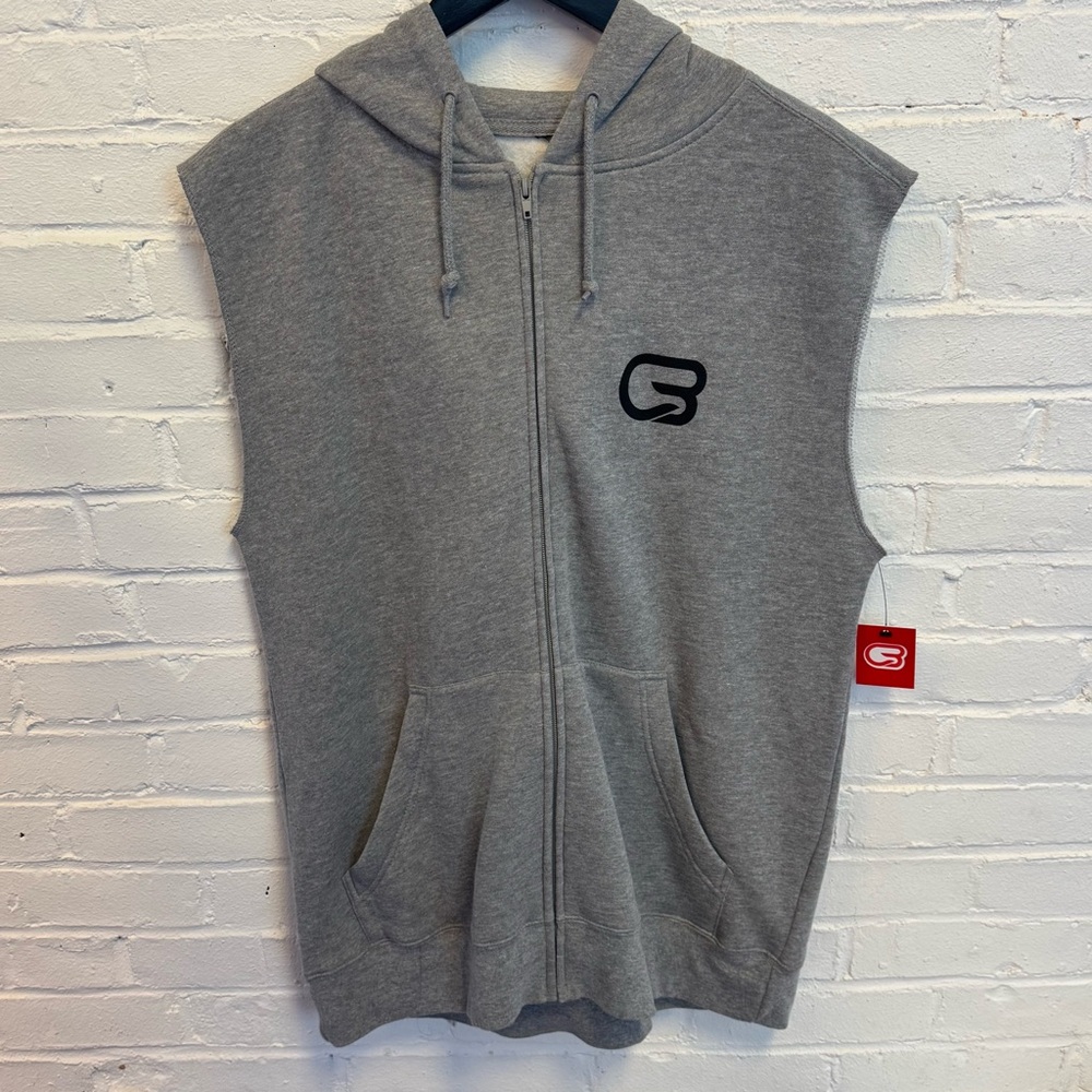Rye Sleeveless Zip Up Hoodie — cyclebar
